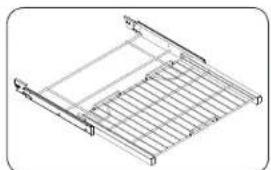 SAMSUNG NV51K6650SS - To lubricate the slides of the gliding rack - 1