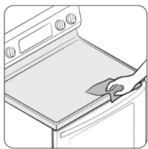 SAMSUNG NE63A6711SG - Nettoyage du joint de la table de cuisson - 1