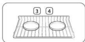 SAMSUNG NE63A6711SG - Rack and Pan placement - 1