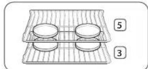 SAMSUNG NE63A6711SG - Using Multiple Oven Racks - 1