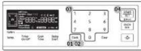 SAMSUNG NX58M6650WS - Clock - 1