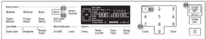 SAMSUNG NX58M6650WS - Temperature adjust - 1
