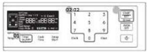 SAMSUNG NX58M6650WS - Kitchen timer - 1
