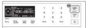 SAMSUNG NX58M6650WS - Pour changer le format de l'heure (12h/24h). - 2