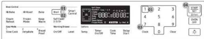 SAMSUNG NX58M6650WS - Ajuste de temperatura - 1
