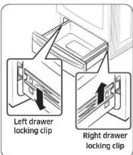SAMSUNG NX58H5650WS - Removing and replacing the warming drawer (Model NX58*565**) - 2