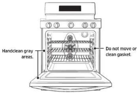 SAMSUNG NX58H5650WS - WARNING - 1