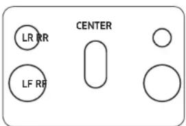 SAMSUNG NX58H5650WS - Gas surface burners and control knobs - 1