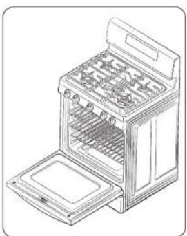 SAMSUNG NX58H5650WS - To remove the door - 1