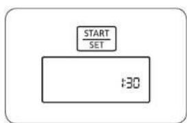 SAMSUNG NX58H5650WS - Setting the clock - 3