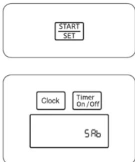 SAMSUNG NX58H5650WS - How to set the Sabbath function - 3