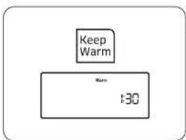 SAMSUNG NX58H5650WS - Comment utiliser la fonction de maintainen au chaud ? - 1