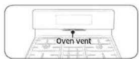 SAMSUNG NX58H5650WS - Oven vent - 1