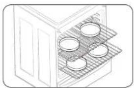 SAMSUNG NX58H5650WS - como hornear pasteles en capas - 1