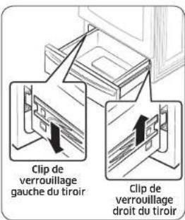 SAMSUNG NX58H5650WS - Pour enlever et nettoyer le tiroir chauffe-plat - 2