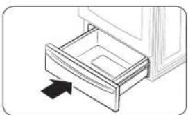 SAMSUNG NX58H5650WS - Comment remetre le tiroir chauffe-plat en place ? - 2