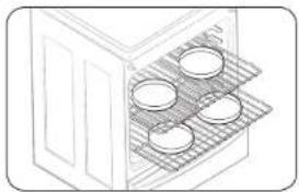 SAMSUNG NX58H5650WS - Baking layer cakes - 1