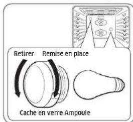 SAMSUNG NE59M6850SS - Remplacement de I'ampoule du four - 1