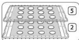 SAMSUNG NE59M6850SS - Rack and Pan placement - 3