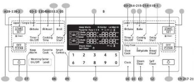 SAMSUNG NE59M6850SS - LISEZ ATTENTIVEMENT LES CONSIGNES D'UTILISATION AVANT DE VOUS SERVIR DU FOUR. - 1