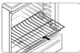 SAMSUNG NE59N6650WG - Utilisation du plateau du cuiseur vapeur et de la grille du cuiseur vapeur - 1