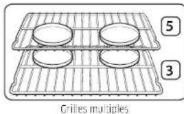 SAMSUNG NE59N6650WG - Utilisation des grilles du four - 3