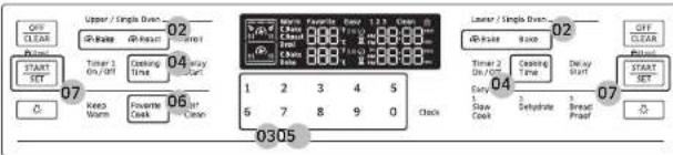 SAMSUNG NX58J7750SS - To set or change a favorite cook mode - 1