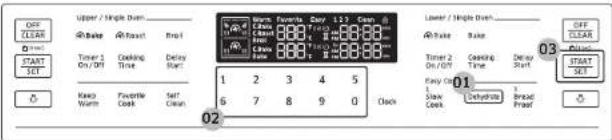 SAMSUNG NX58J7750SS - Dehydrate (Single mode only) - 1