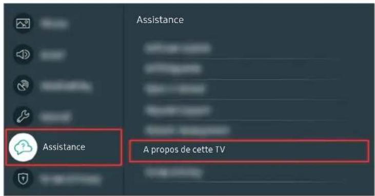 SAMSUNG UE50TU7190S - Mise à jour du logiciel du téléviseur - 5
