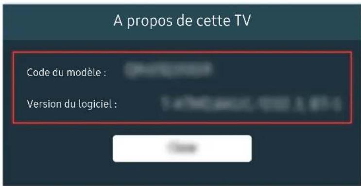SAMSUNG UE50TU7190S - Mise à jour du logiciel du téléviseur - 6