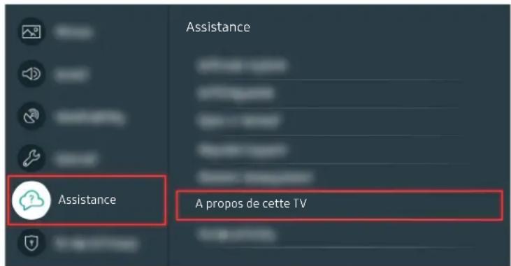 SAMSUNG UE50TU7190S - Mise à jour du logiciel du téléviseur - 22