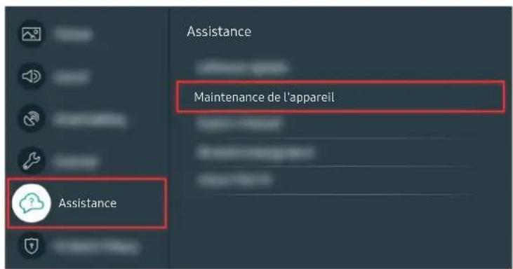 SAMSUNG UE50TU7190S - Lorsque l'écran du téléviseur ne fonctionne pas correctement - 16