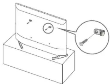 SAMSUNG UE32N4300AK - Hindra TV:n från att falla - 1