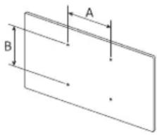 SAMSUNG UE32N4300AK - Montagem do televisor numa parede - 3