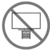 SAMSUNG UE32N4300AK - Safety Precaution: Securing the TV to the wall to prevent falling - 1