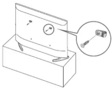 SAMSUNG UE32N4300AK - Verwenden des Kippschutzes - 1