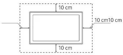 SAMSUNG UE32N4300AK - Providing proper ventilation for your TV - 2