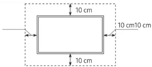 SAMSUNG UE65RU6025K - Ausreichende Belüftung Ihres Geräts - 2