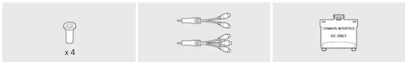 SAMSUNG UE43NU7445U - Pakkauksen sisälto - 1