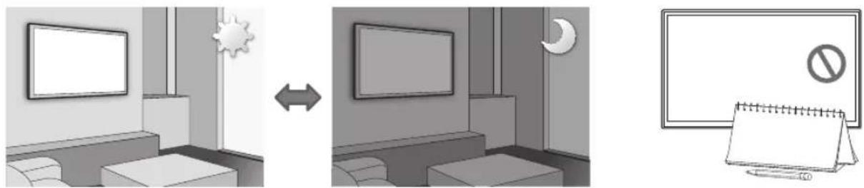 SAMSUNG UE43NU7445U - Ekotunnistin ja kuvaruudun kirkkaus - 1