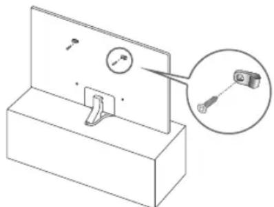SAMSUNG UE43NU7445U - Preventing the TV from falling - 1