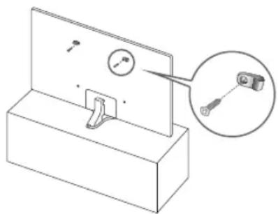 SAMSUNG UE43NU7445U - Television putoamisen estäminen - 1
