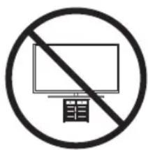 SAMSUNG UE55RU7445U - Précautions de sécurité : Fixer le téléviseur au mur pour éviter toute chute - 1