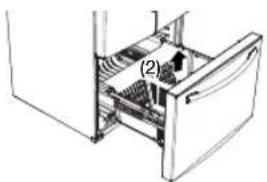 SAMSUNG RF23HCEDBSG - DÉMONTAGE DU TIROIR DU CONGÉLATEUR - 3