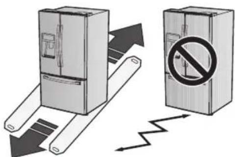 SAMSUNG RF23HCEDBSG - Cuando mueva el refrigerador - 2
