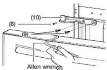 (8) (9) (10) Allen wrench