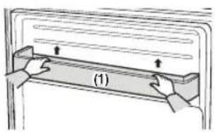 SAMSUNG RF23HCEDBSG - REMOVING THE FREEZER ACCESSORIES - 1