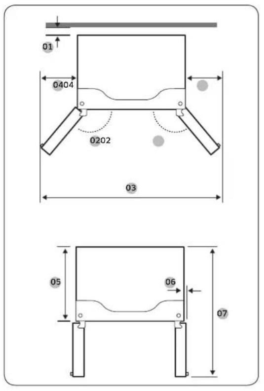 SAMSUNG RF23A9071SG - Espace - 3