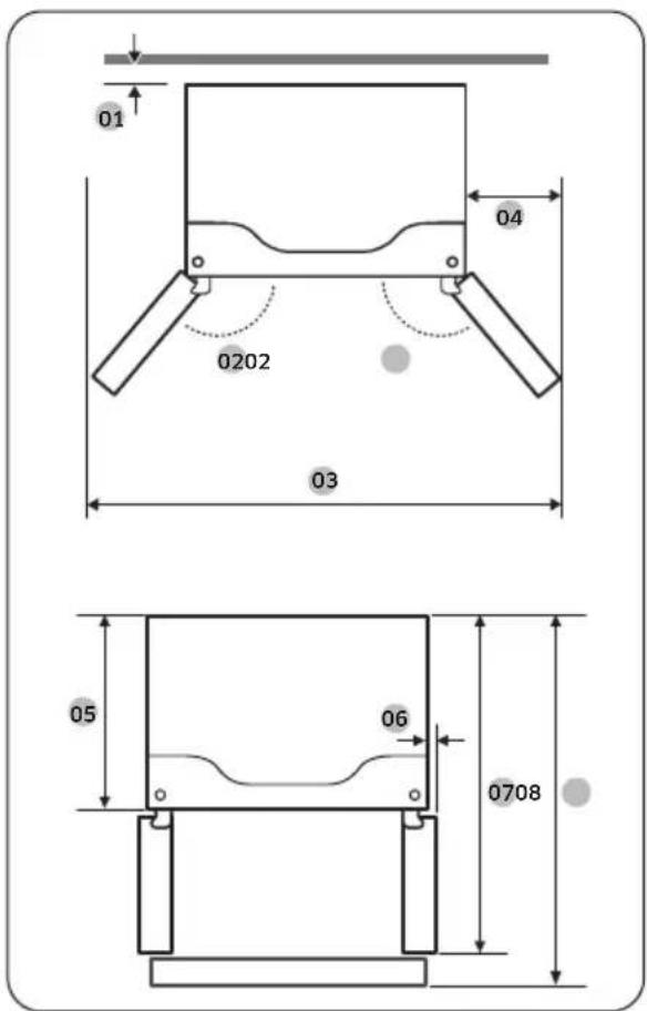 SAMSUNG RF18A5101SR - Espace - 2