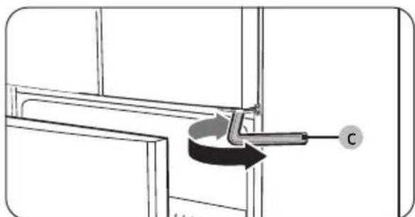 SAMSUNG RF18A5101SR - STEP 5 Alignthefridgesdoors - 3